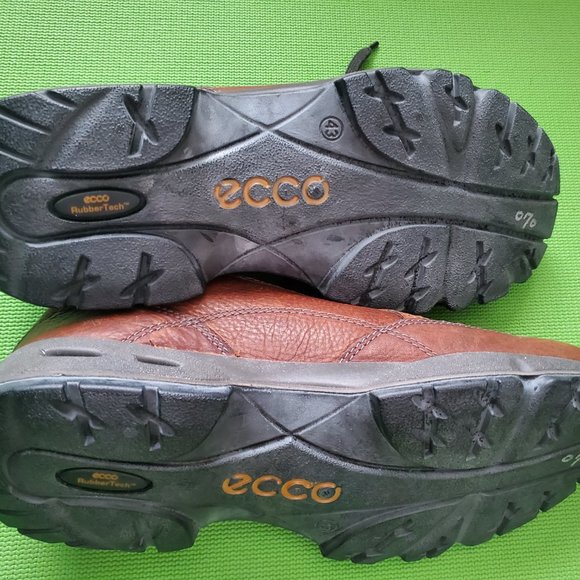 New Ecco Tan Leather Full Grain Sneakers (Size EU 43; US 10) - Picture 13 of 14